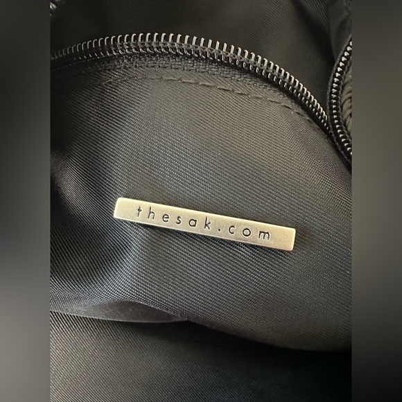 The Sak Black Crochet Shoulder Bag - Picture 7 of 12